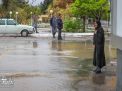 گزارش تصویری |  بارش تگرگ بهاری  و آب گرفتگی معابر دانشگاه 